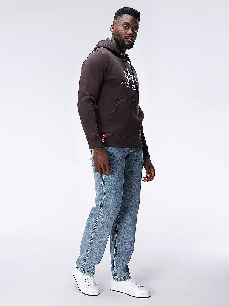 ALPHA INDUSTRIES | Kapuzensweater - Hoodie | Marrón