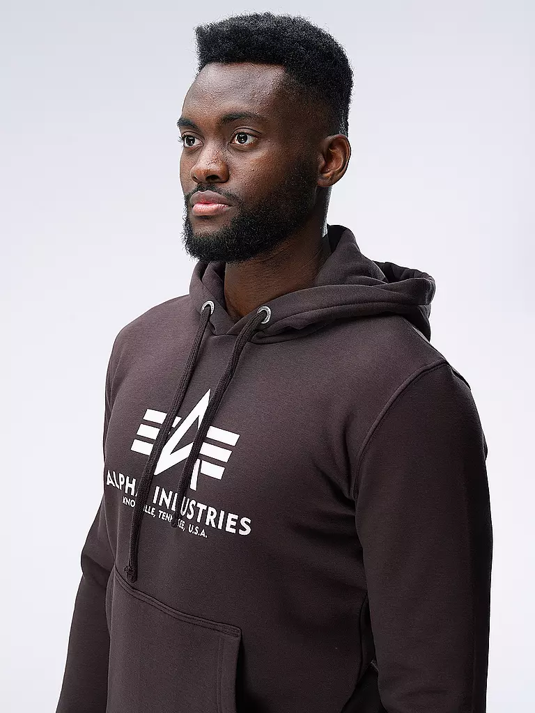 ALPHA INDUSTRIES | Kapuzensweater - Hoodie | Marrón