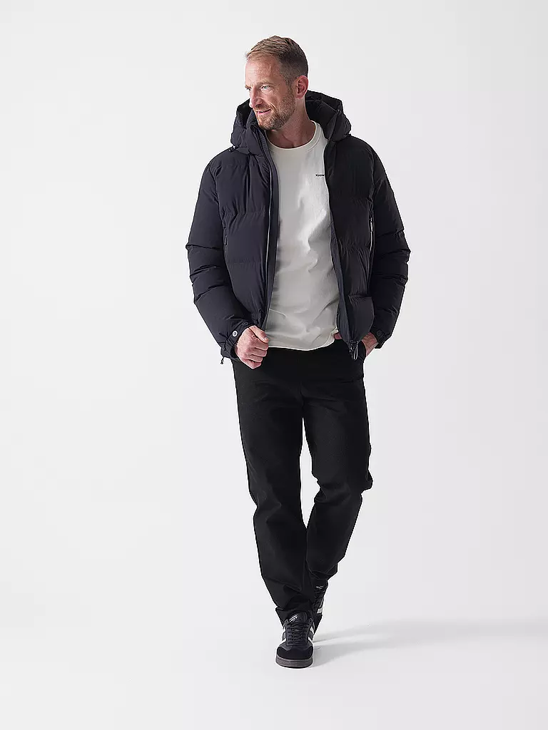 ALPHATAURI | Chaqueta acolchada de plumón ODORU | Negro