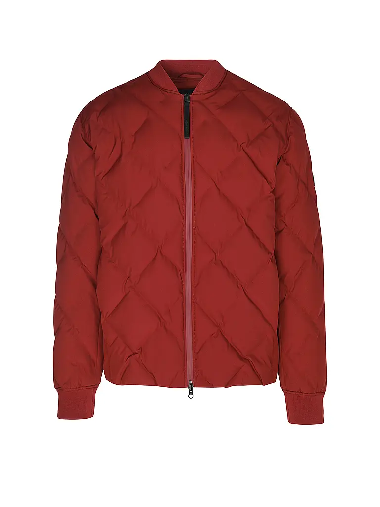 ALPHATAURI | Chaqueta acolchada ligera OCTAL | Rojo oscuro