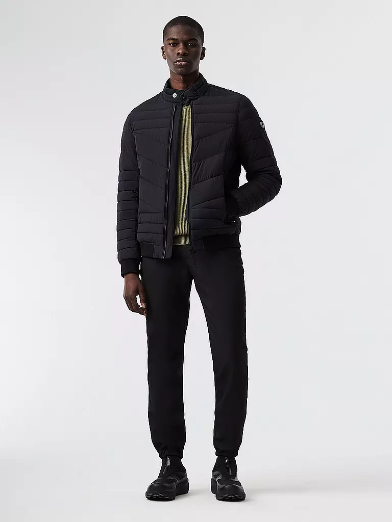 ALPHATAURI | Chaqueta acolchada ligera OLAT | Negro