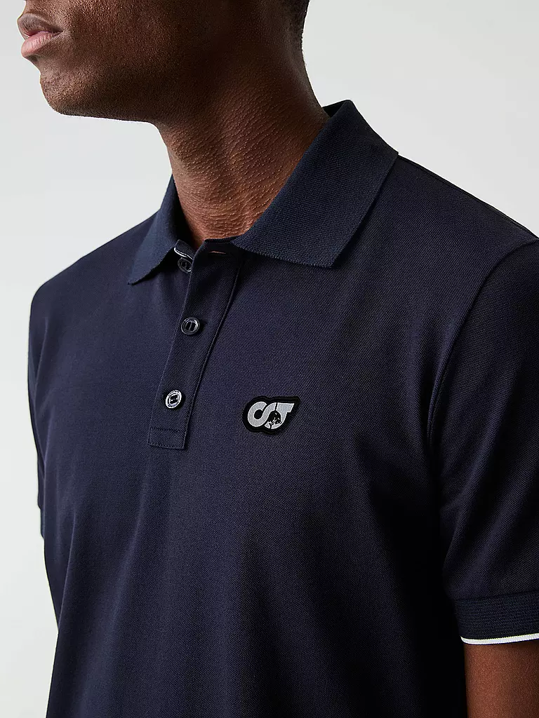 ALPHATAURI | Poloshirt JUNX | Azul oscuro