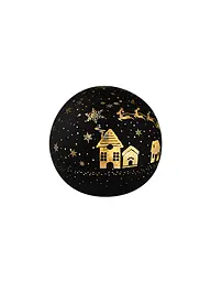 AM DESIGN | Bola de Navidad LED de 15 cm | Negro
