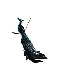 AM DESIGN | Pájaro 47cm | Negro