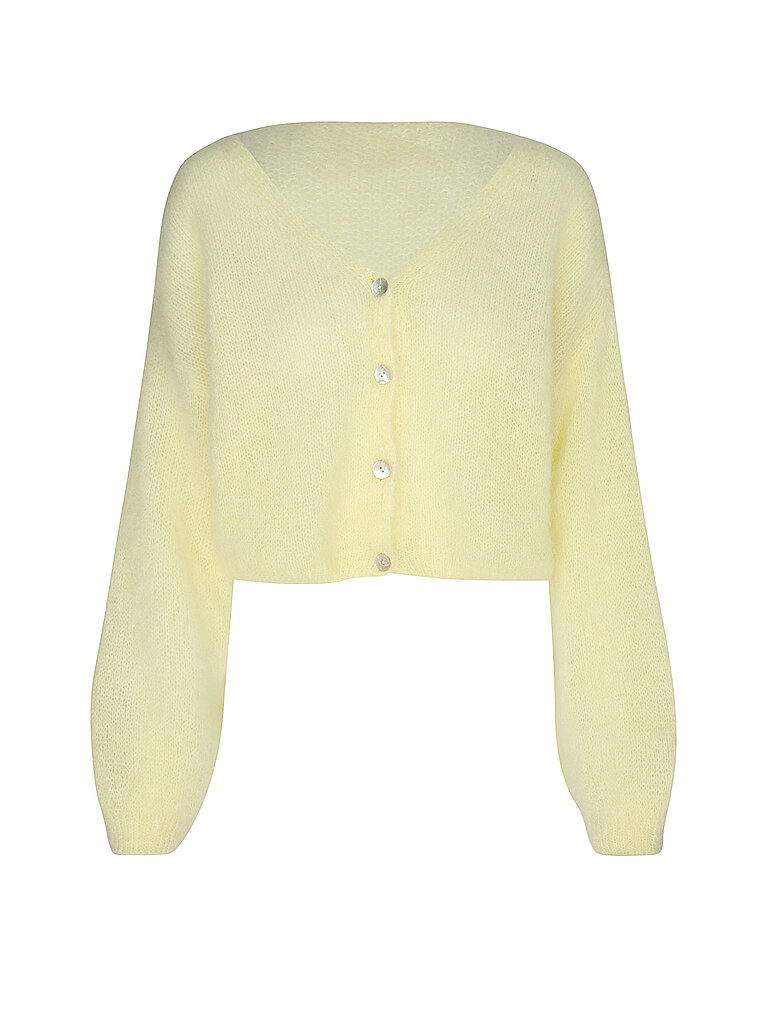 Cárdigan Corte Cropped CORNELIA amarillo S