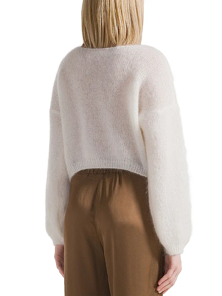 AMERICAN DREAMS | Cárdigan Cropped Fit CORNELIA | Crema