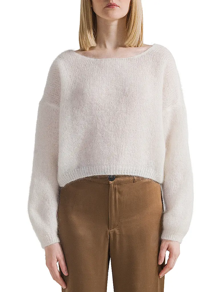 AMERICAN DREAMS | Cárdigan Cropped Fit CORNELIA | Crema