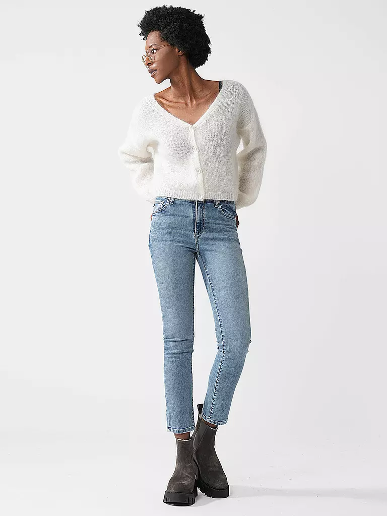 AMERICAN DREAMS | Cárdigan Cropped Fit CORNELIA | Crema