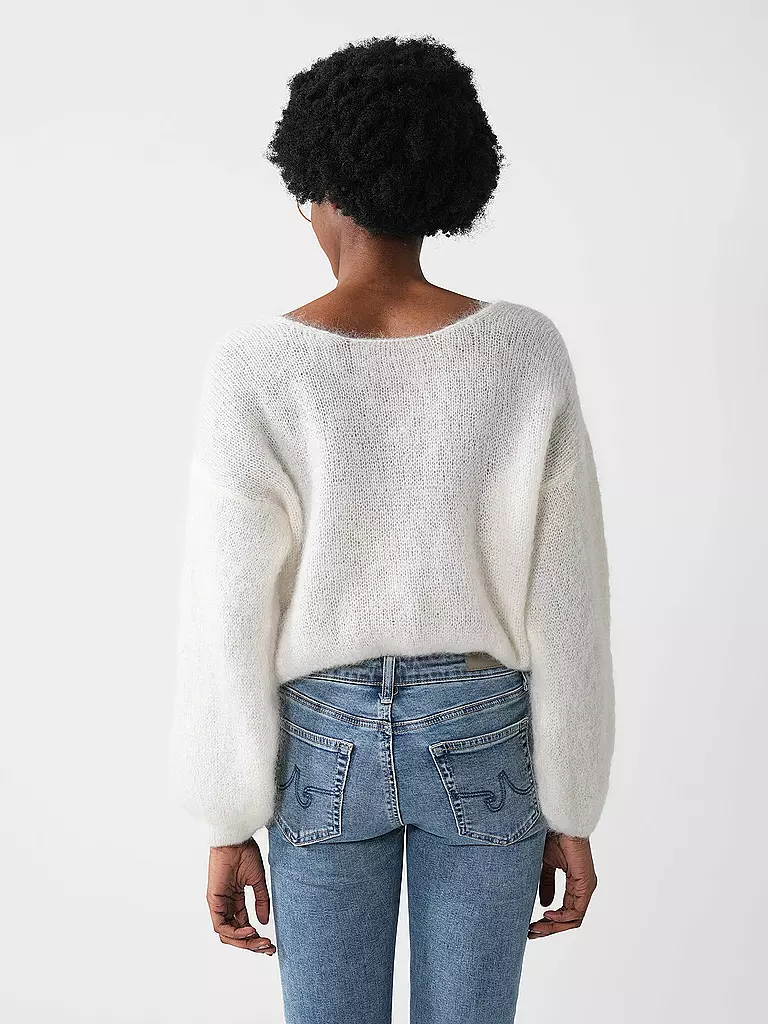 AMERICAN DREAMS | Cárdigan Cropped Fit CORNELIA | Crema