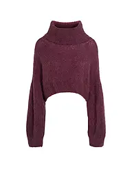 AMERICAN DREAMS | Rollkragenpullover ANDREA | Rojo oscuro