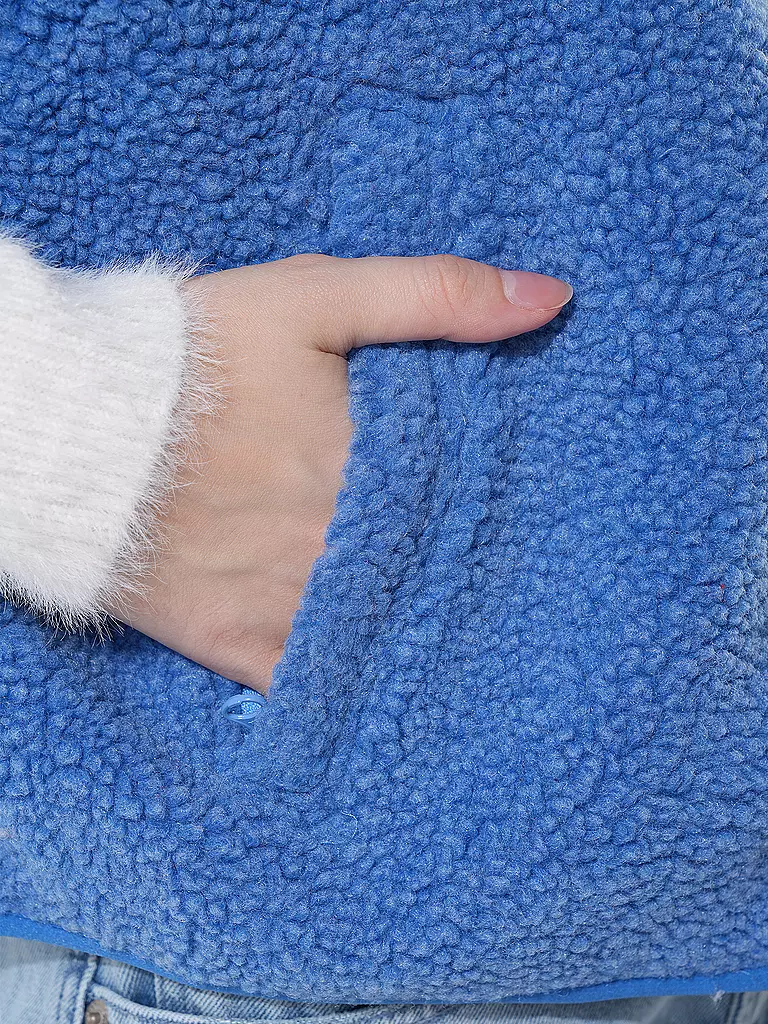 AMERICAN VINTAGE | Gilet in Felloptik HOKTOWN | Azul