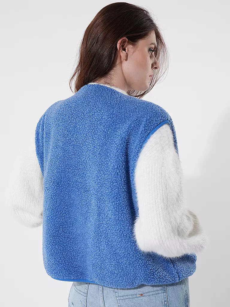 AMERICAN VINTAGE | Gilet in Felloptik HOKTOWN | Azul