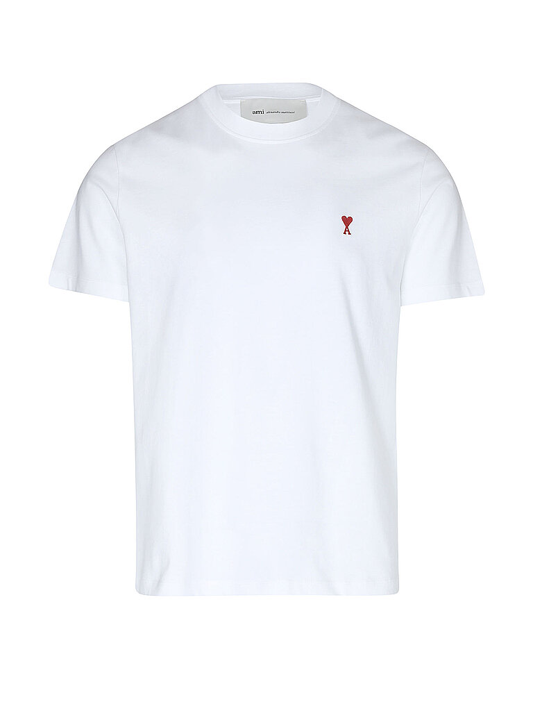 AMI PARIS T-Shirt CLASSIC blanco | XL