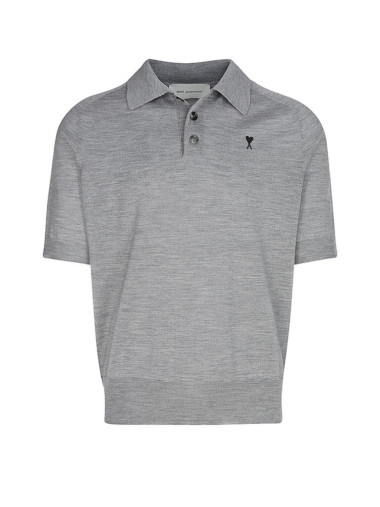 Ami Paris Polo gris claro S