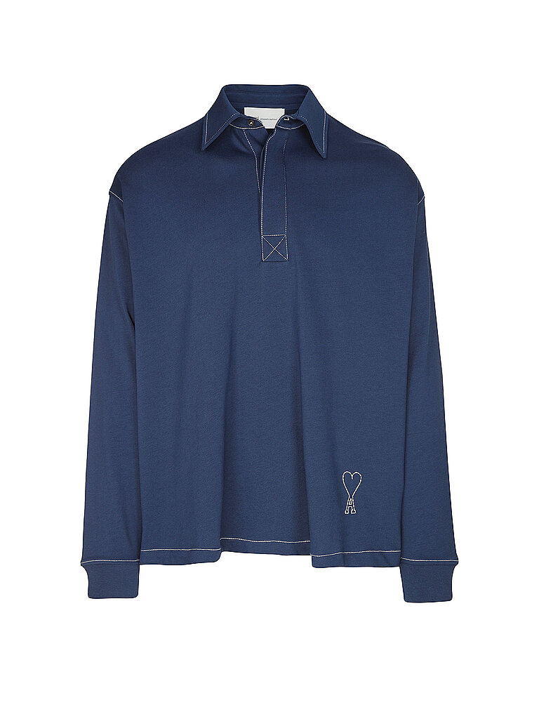 Ami Paris Polo azul S