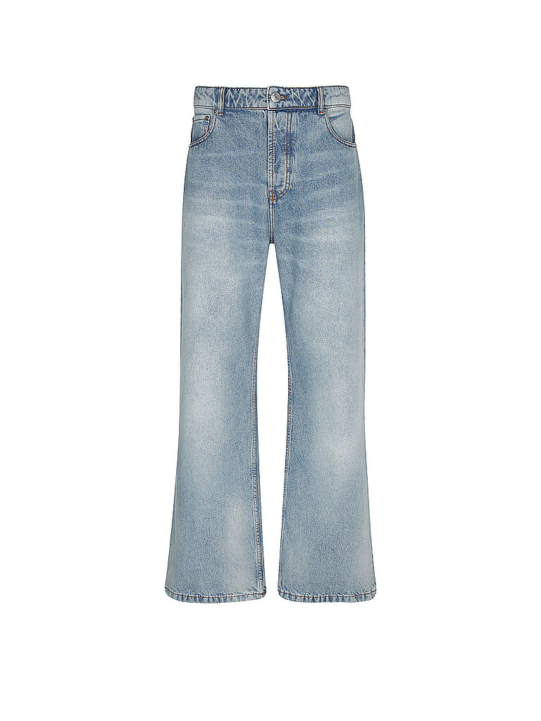 Jeans Corte Amplio azul 33