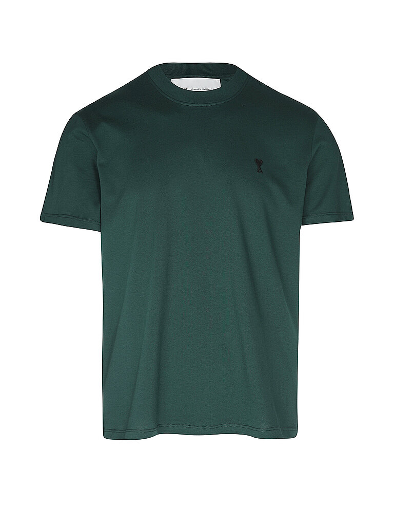 Ami Paris Camiseta verde oscuro