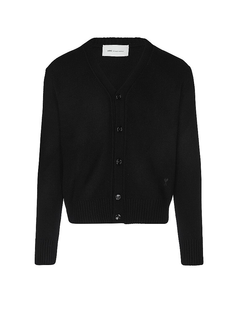 Ami Paris Chaqueta de cachemira ADC negro