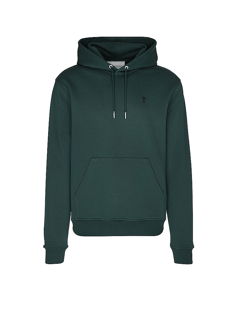 Ami Paris Sudadera con capucha - Hoodie verde oscuro
