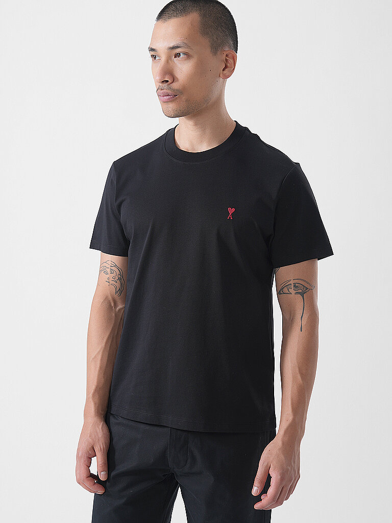 Ami Paris Camiseta negro