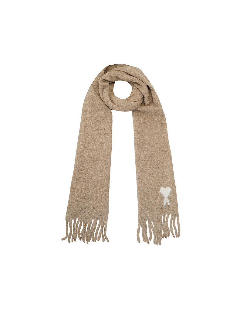 Ami Paris Bufanda beige
