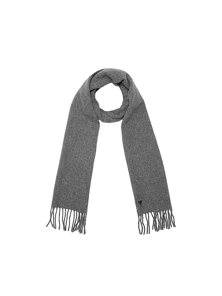 AMI PARIS | Bufanda | Gris claro