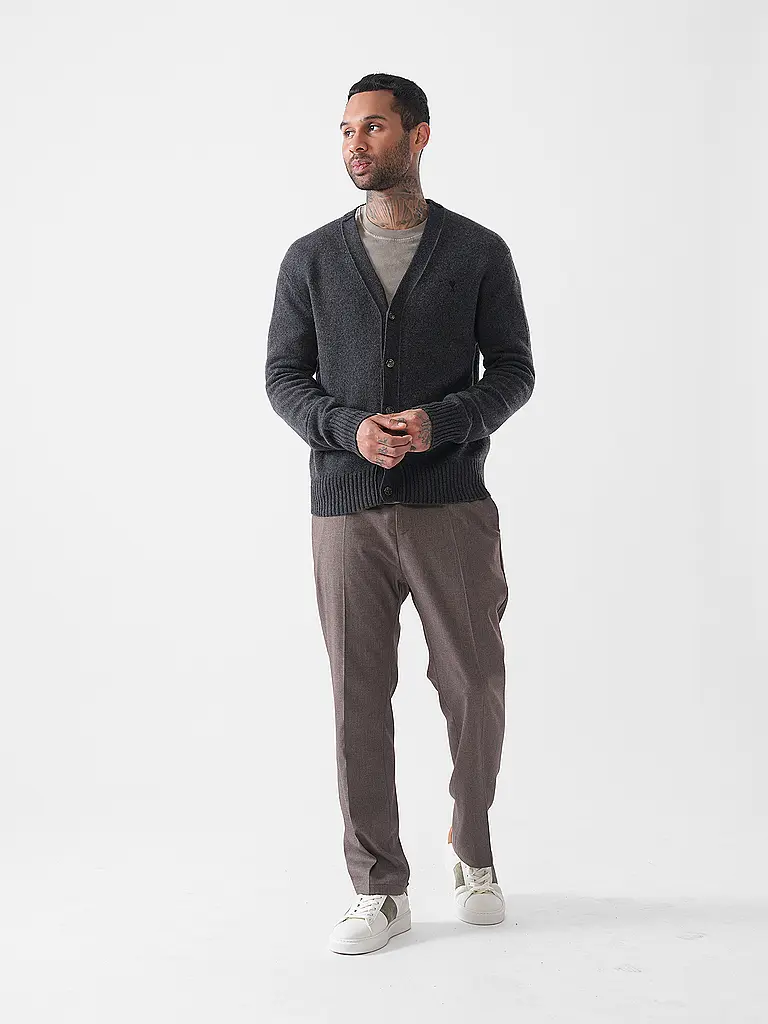 AMI PARIS | Cárdigan de cachemira | Gris