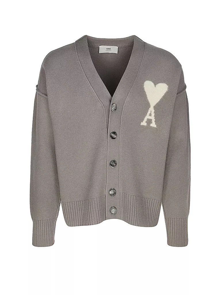 AMI PARIS | Cárdigan | Gris