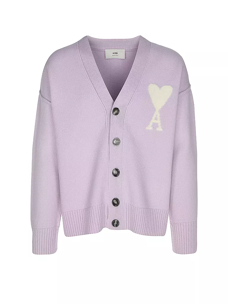 AMI PARIS | Cárdigan | Lila