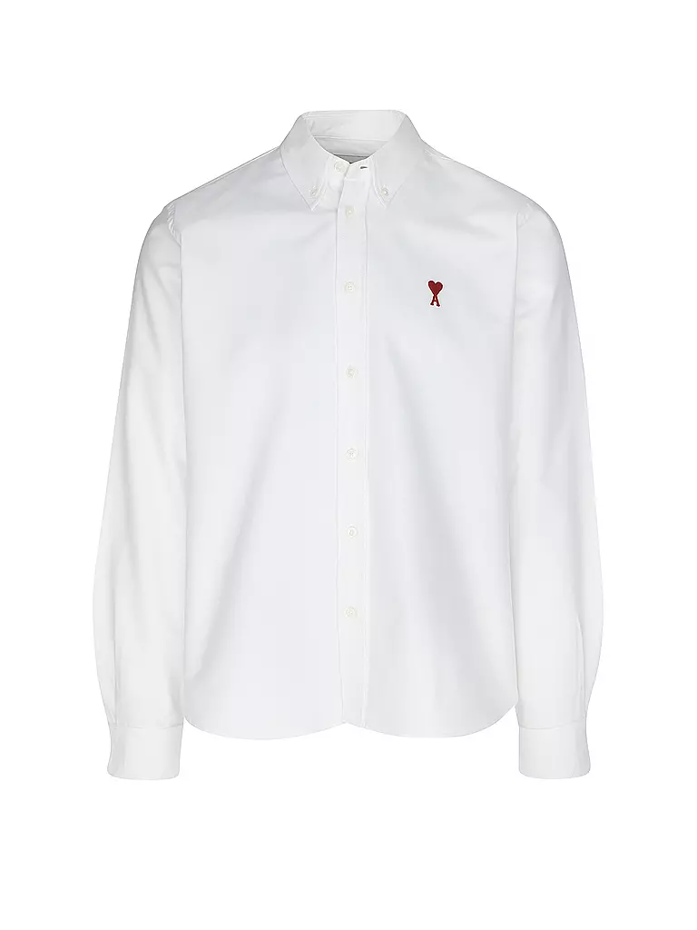 AMI PARIS | Camisa
Marca: AMI PARIS
Farbe: weiss
Categorías: Moda,Herren

Largo de la manga: Manga larga
Material: Algodón
Forma del cuello: Cuello abotonado
Diseño: Liso
Corte (Prenda superior): Regular
Estilo: Tendencia
Detalles: Logo | Blanco