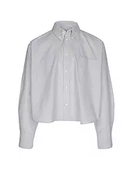 AMI PARIS | Camisa Cropped Fit | Azul claro
