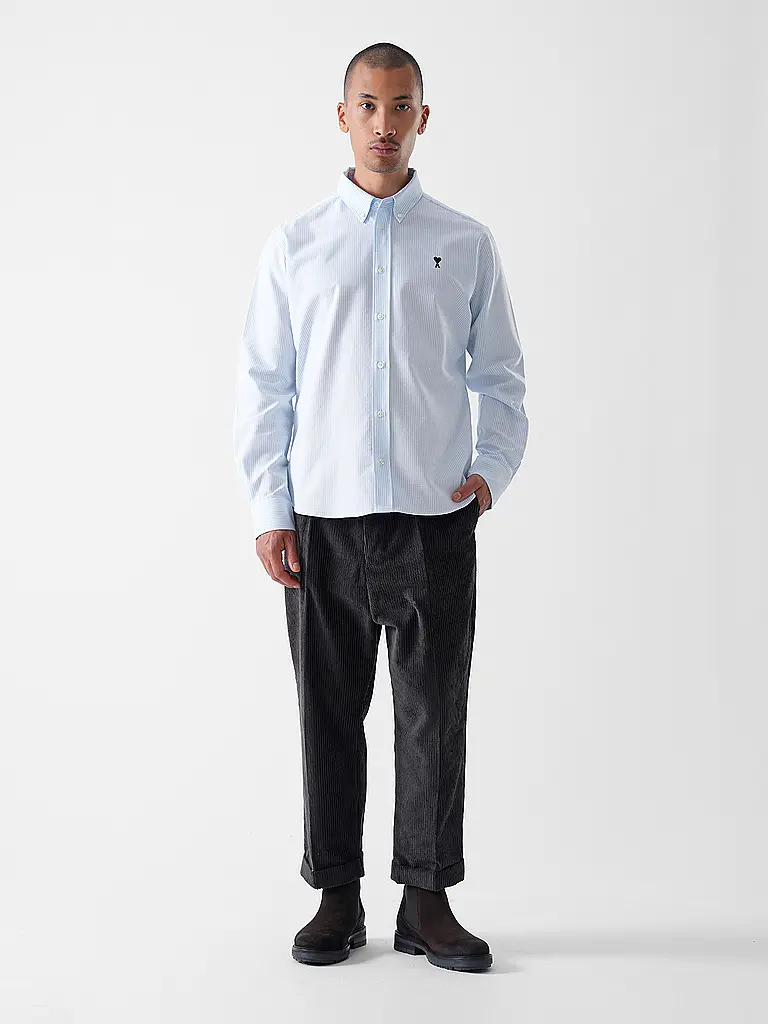 AMI PARIS | Camisa de corte estándar | Azul claro