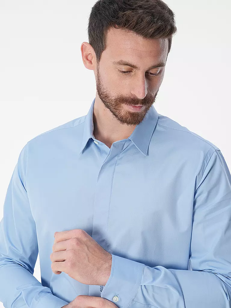AMI PARIS | Camisa de corte estándar | Azul claro