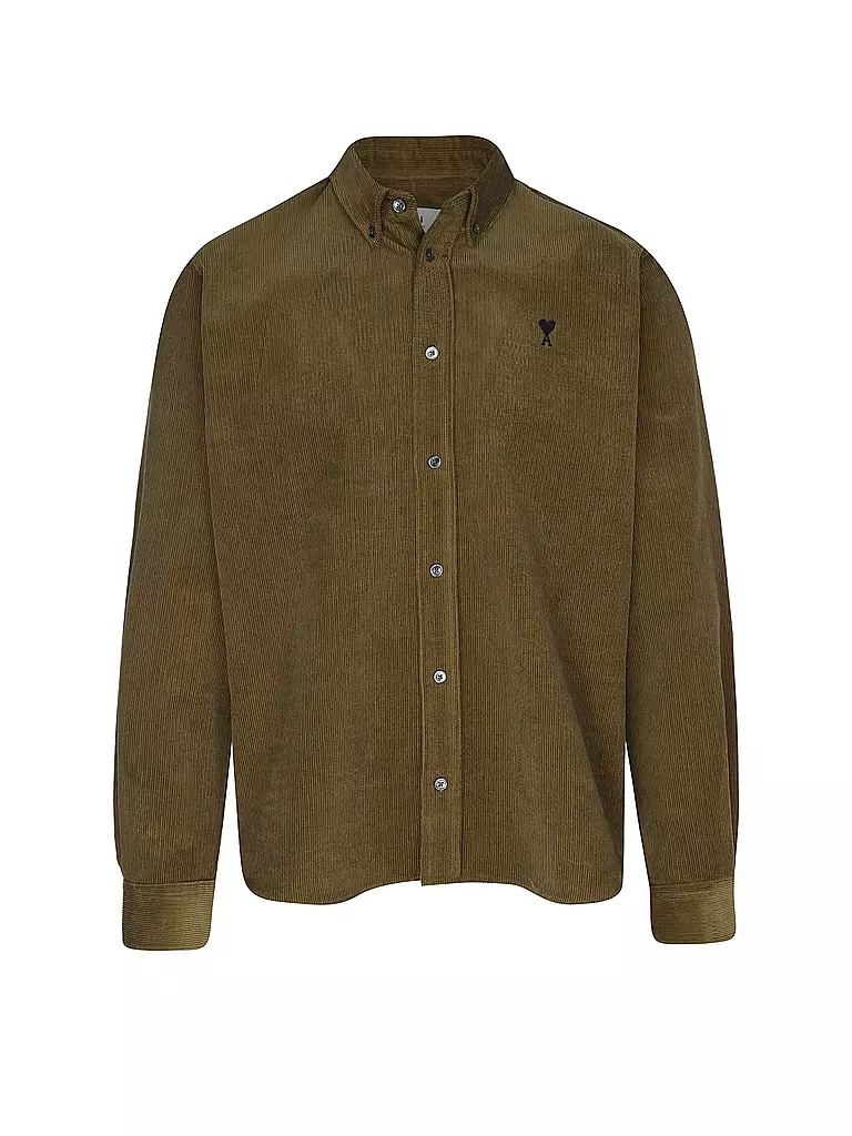 AMI PARIS | Camisa de pana | Marrón
