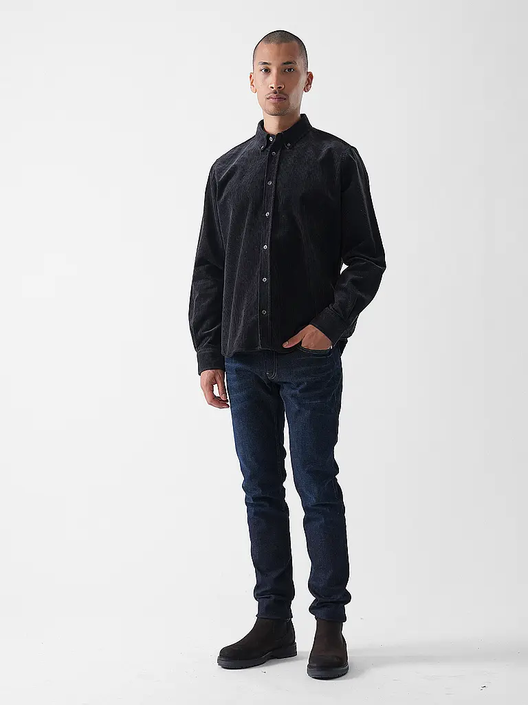AMI PARIS | Camisa de pana | Negro