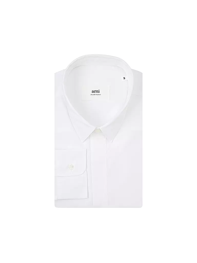 AMI PARIS | Camisa Regular Fit | Blanco