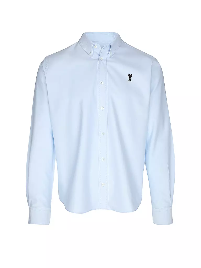 AMI PARIS | Camisa Regular Fit | Azul claro