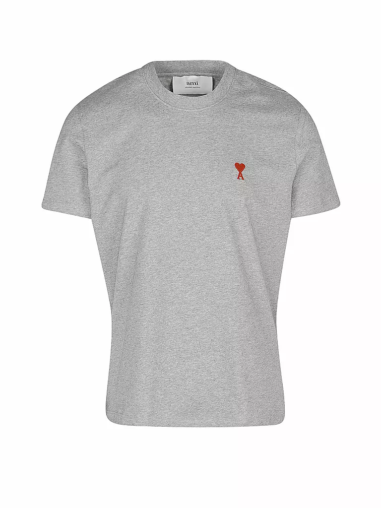 AMI PARIS | Camiseta AMI DE COEUR | Gris
