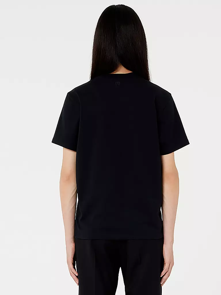 AMI PARIS | Camiseta Ami De Coeur | Negro