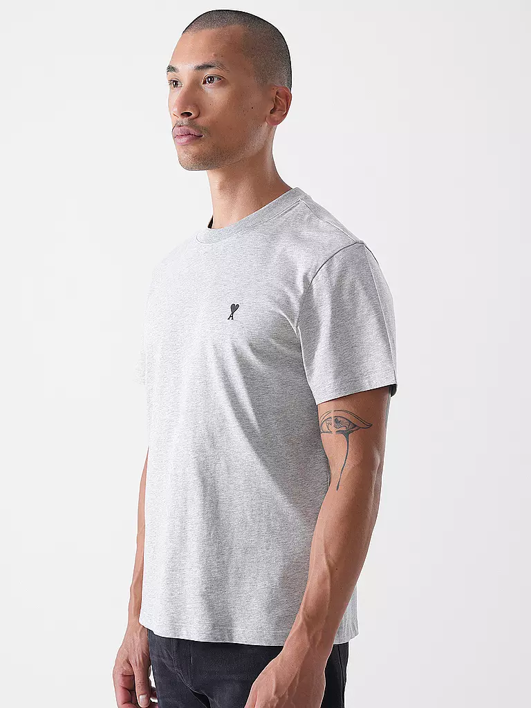 AMI PARIS | Camiseta | Gris claro
