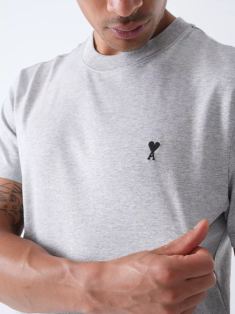 AMI PARIS | Camiseta | Gris claro