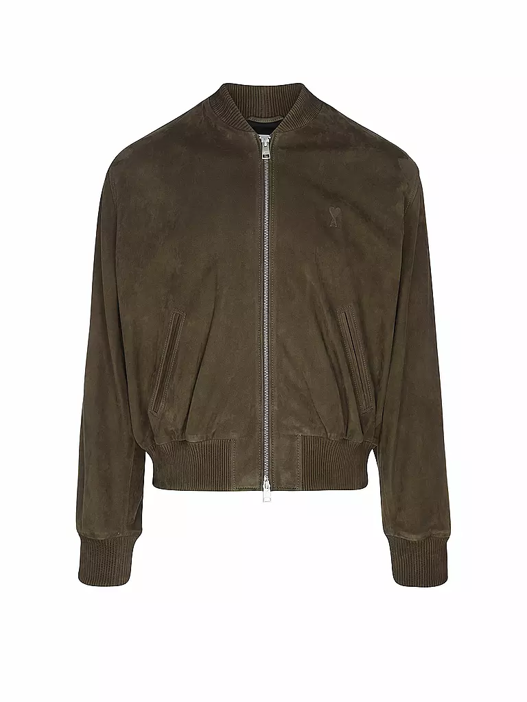 AMI PARIS | Chaqueta de cuero | Negro