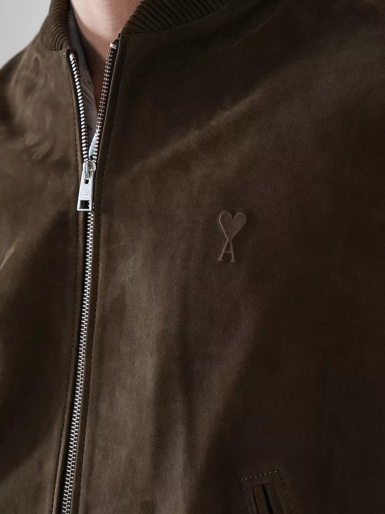 AMI PARIS | Chaqueta de cuero | 