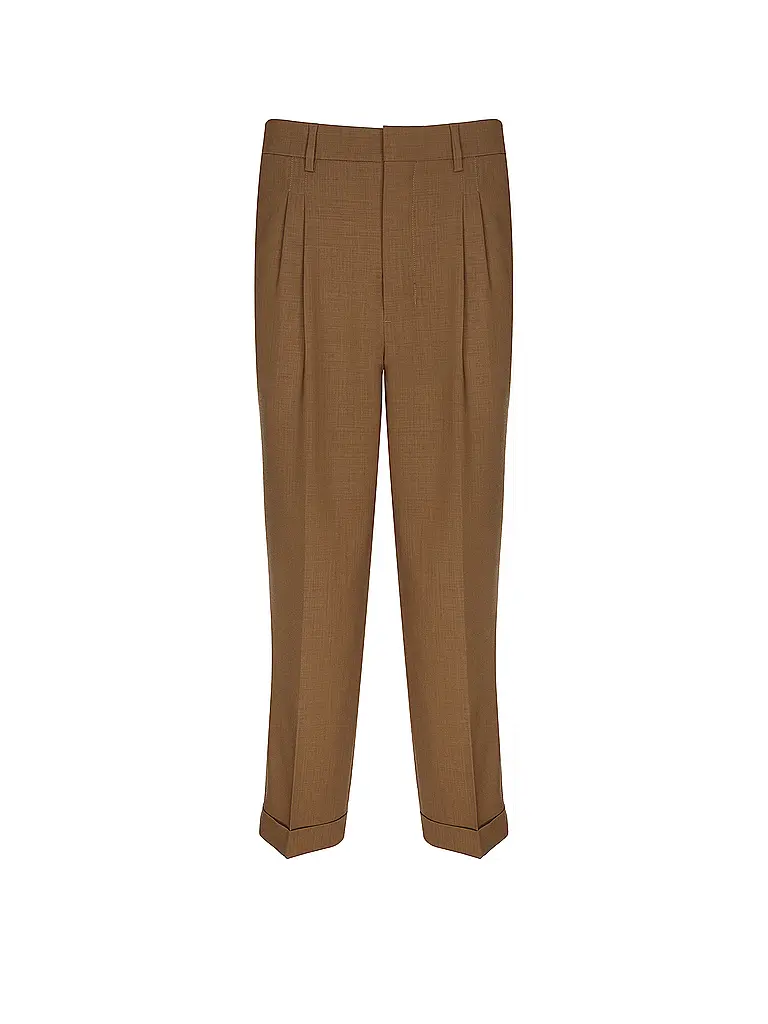 AMI PARIS | Chino corte zanahoria | Camel