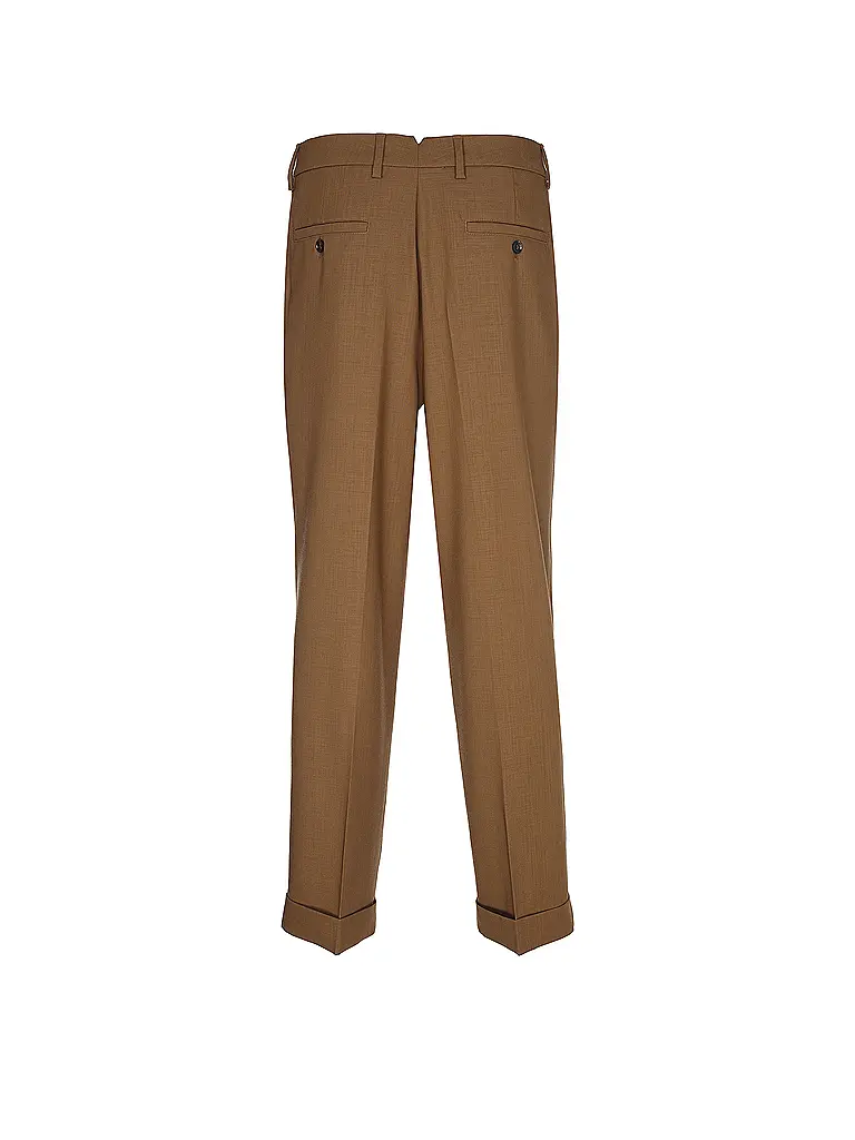 AMI PARIS | Chino corte zanahoria | Camel