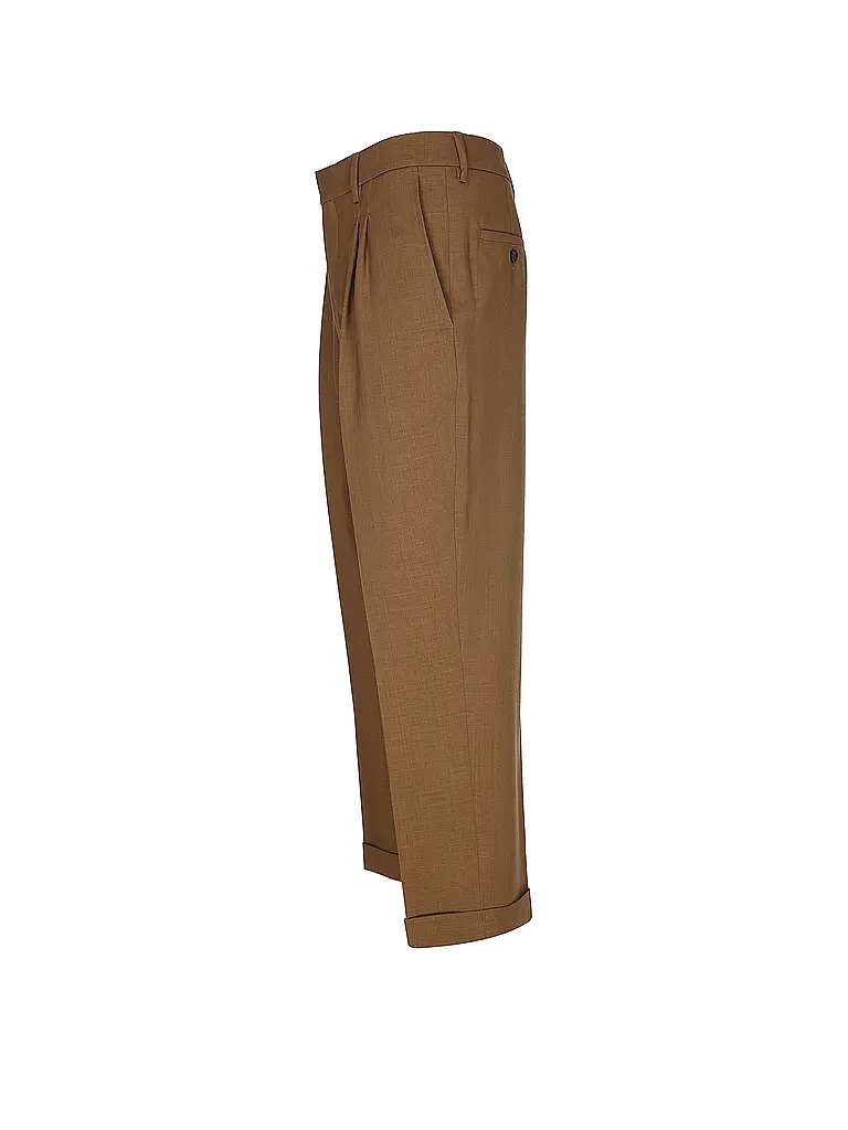 AMI PARIS | Chino corte zanahoria | Camel