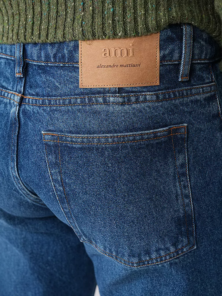 AMI PARIS | Jeans de corte recto JEAN | Azul