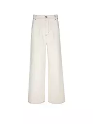 AMI PARIS | Jeans de corte recto | Crema