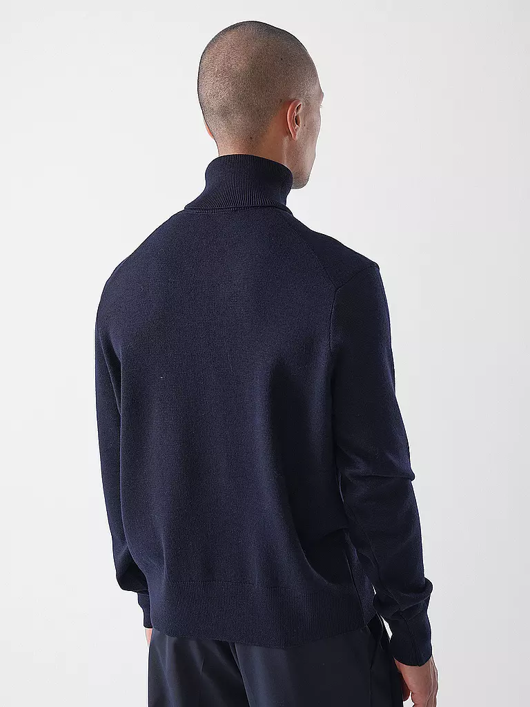 AMI PARIS | Jersey de cuello alto | Azul oscuro