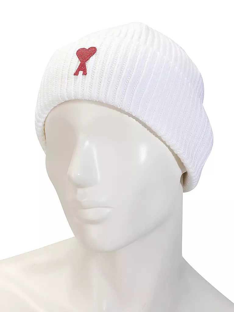 AMI PARIS | Mütze - Haube ADC BEANIE | Blanco